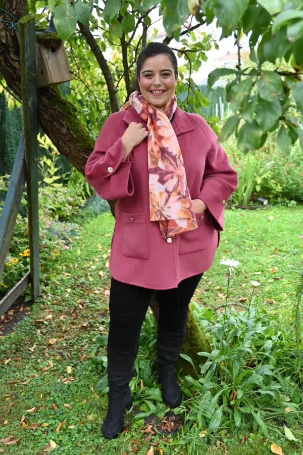 Manteau en laine chic et confortable – élégance hivernale