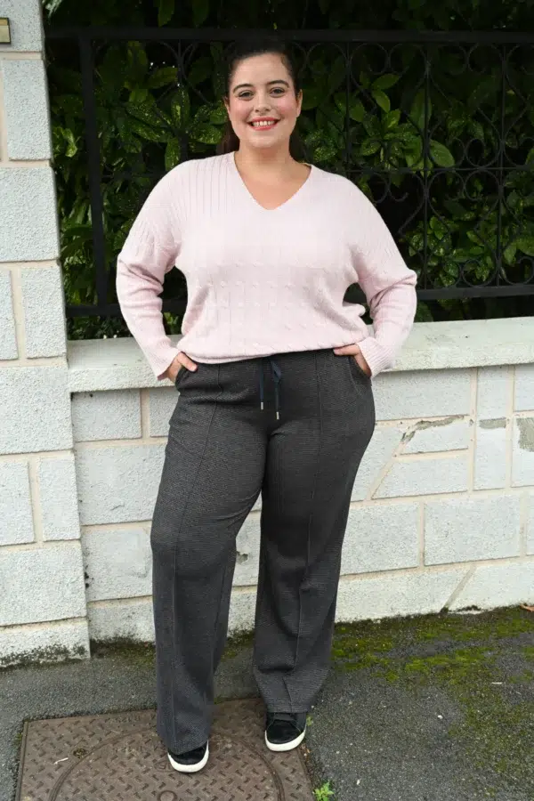 Pantalon fluide chic – osez le total look