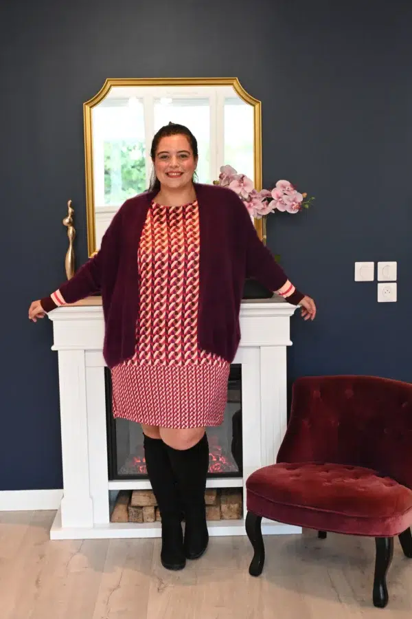 Gilet douceur divine – angora & laine précieuse