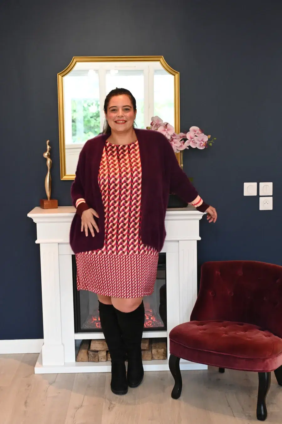 Robe fantaisie douceur – confort et féminité – Image 2