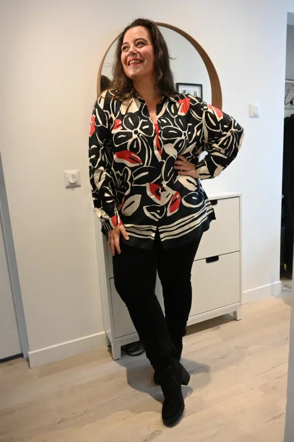 Chemise fluide élégante – intemporelle et facile à porter