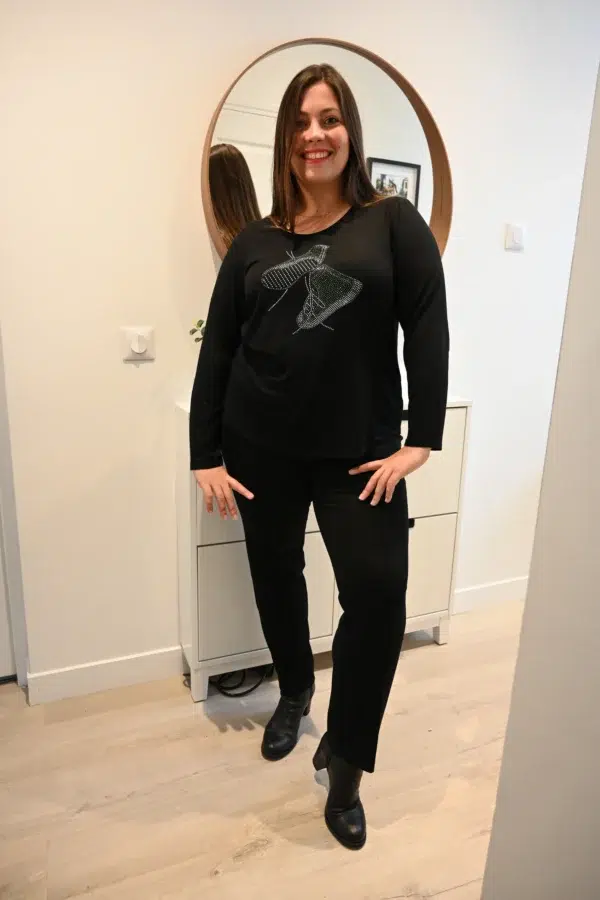 T-shirt imprimé élégant – touche de fantaisie pour vos looks