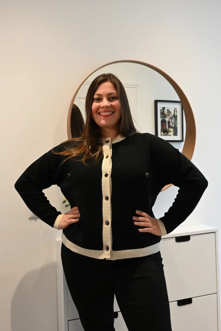 Gilet basique intemporel – douceur et style en toute saison