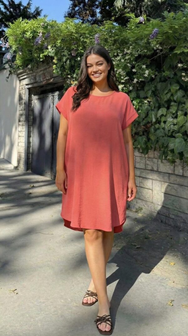 Robe manches courtes fluide – Must Have de l’été