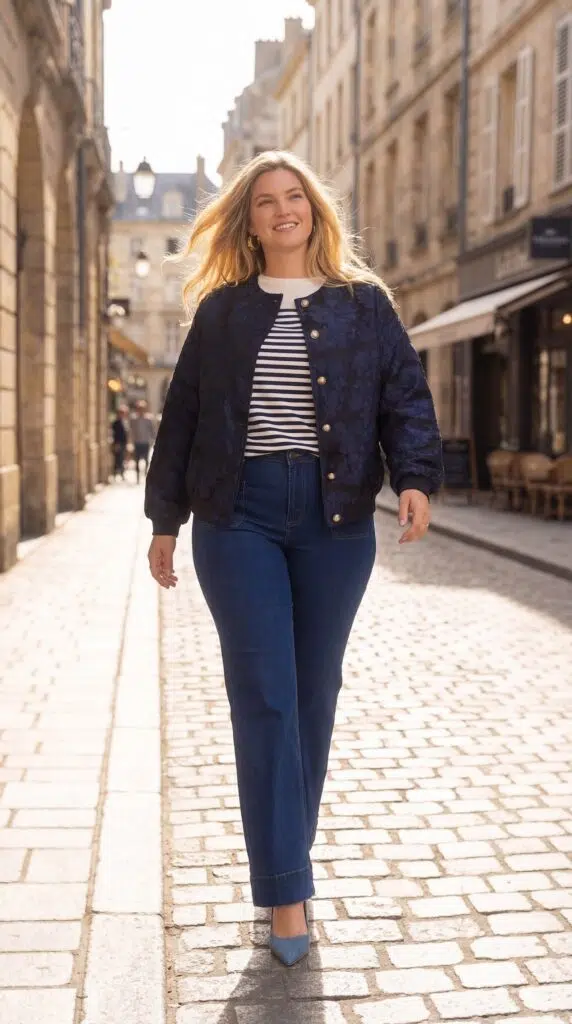 Blouson dentelle