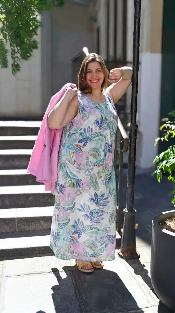 Robe longue en lin - Coupe fluide et élégante