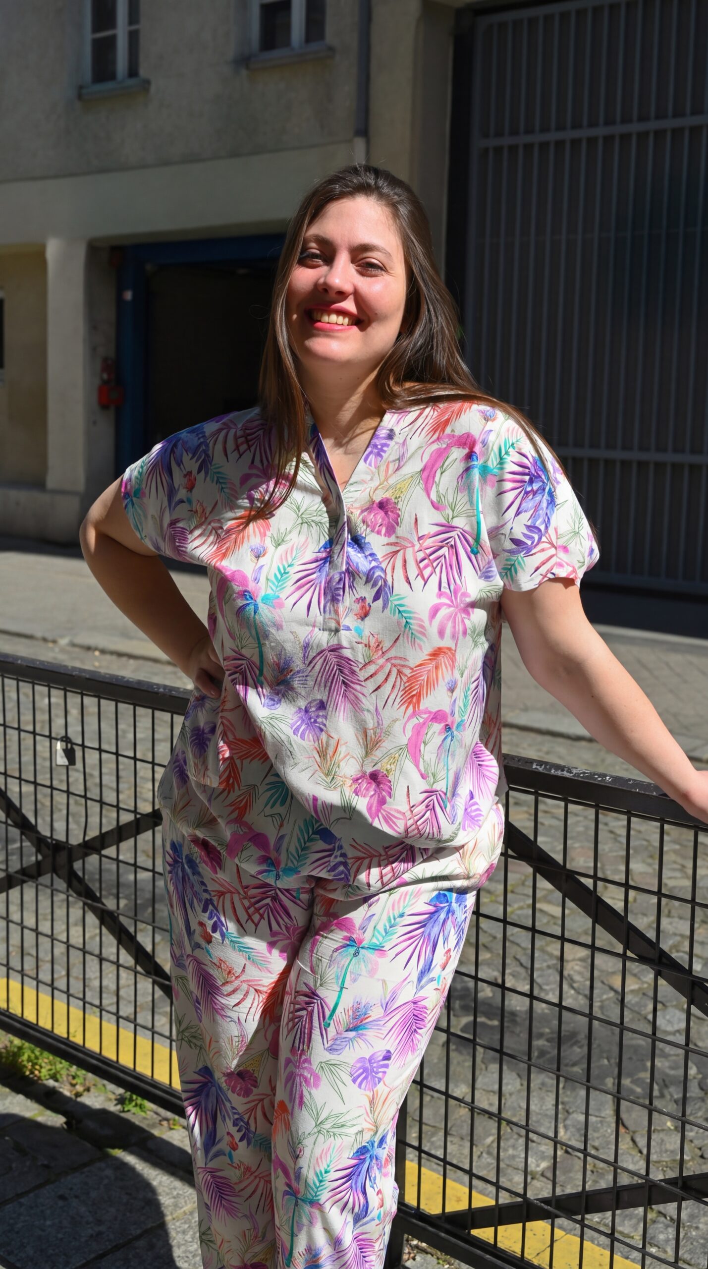 Tunique fluide en viscose – coupe ample et féminine